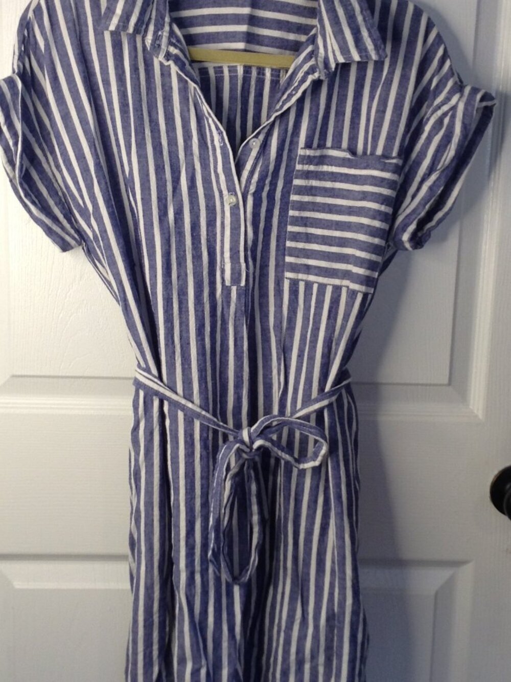 2000 Rosemarine Italian Linen Striped Resortwear Nautical Coastal Boho "2X" Cute